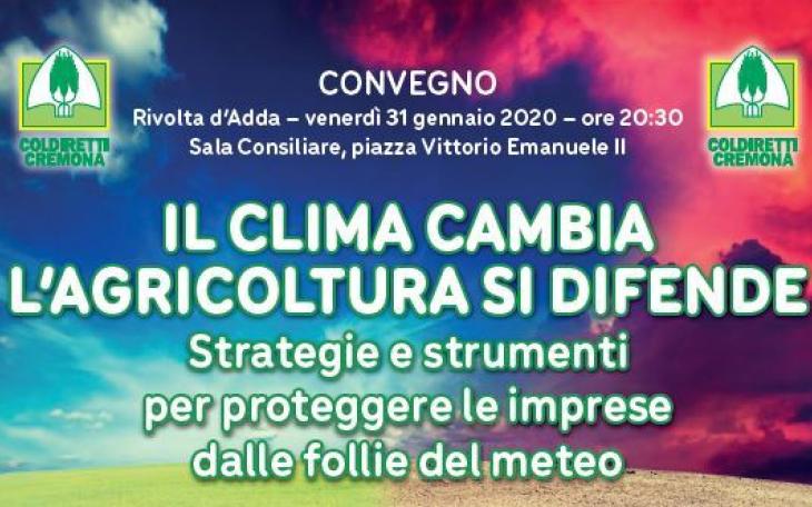Cambiamenti Climatici e Agricoltura